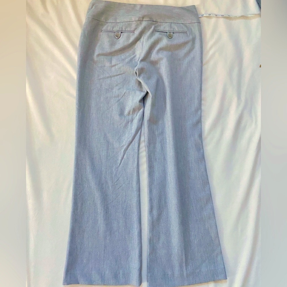 Express Women's Pants Gray 6 Editor Slim Career Pant Stretch Size 4S
